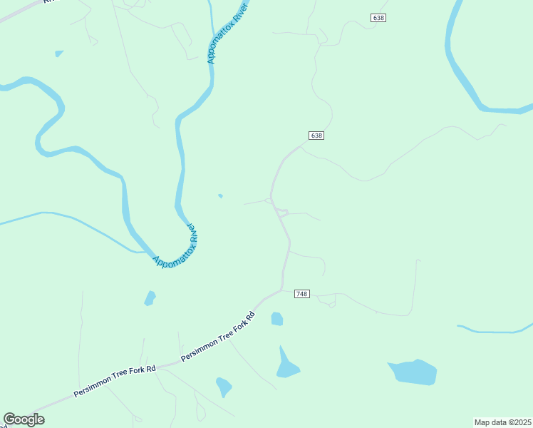 map of restaurants, bars, coffee shops, grocery stores, and more near 2063 Persimmon Tree Fork Road in Farmville