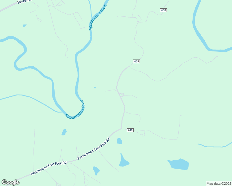 map of restaurants, bars, coffee shops, grocery stores, and more near 2063 Persimmon Tree Fork Road in Farmville