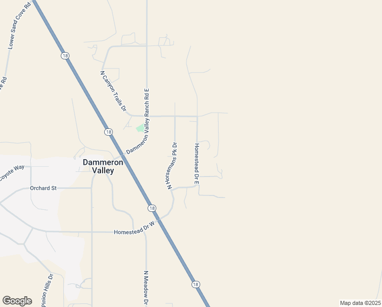 map of restaurants, bars, coffee shops, grocery stores, and more near 1065 Homestead Drive East in Dammeron Valley