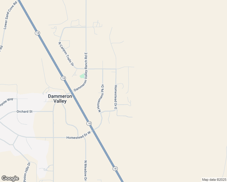 map of restaurants, bars, coffee shops, grocery stores, and more near 1065 Homestead Drive East in Dammeron Valley