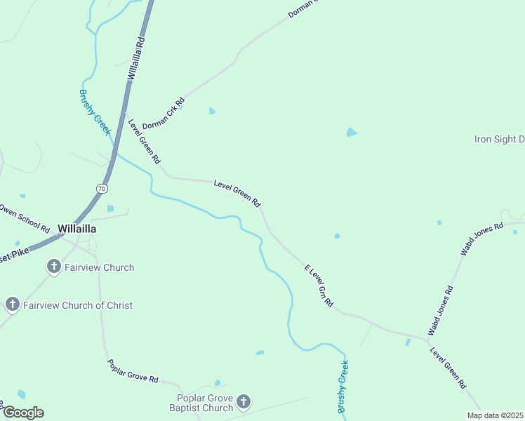 map of restaurants, bars, coffee shops, grocery stores, and more near 603 Level Green Road in Brodhead