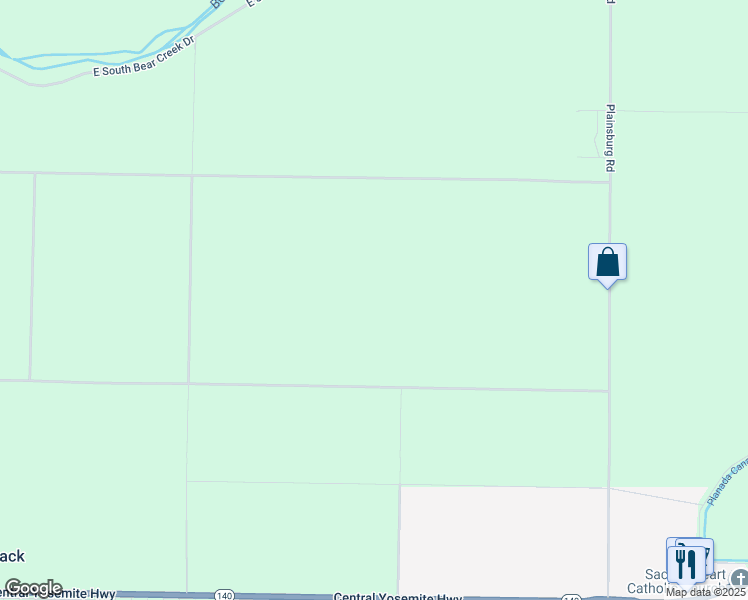 map of restaurants, bars, coffee shops, grocery stores, and more near in Planada