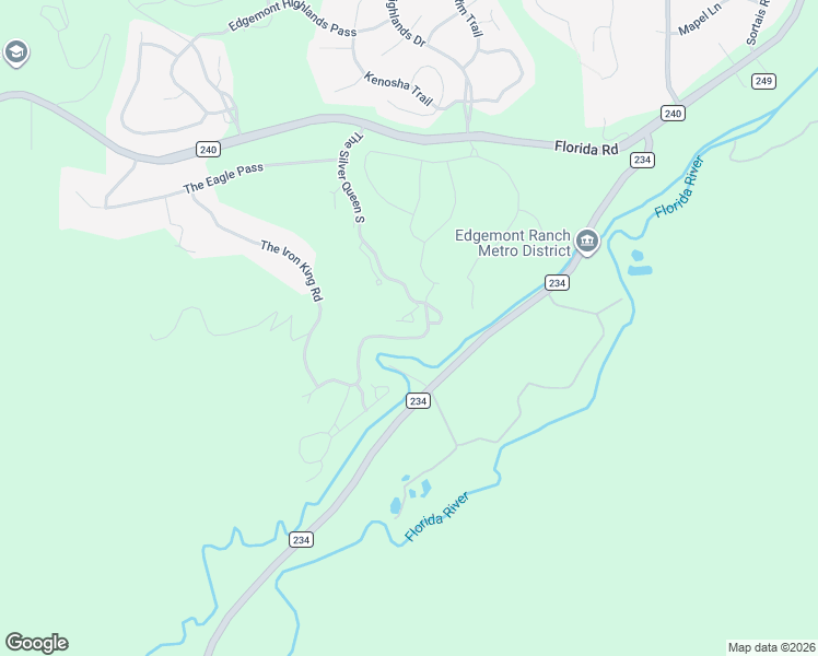 map of restaurants, bars, coffee shops, grocery stores, and more near 40 Edgemont Way in Durango