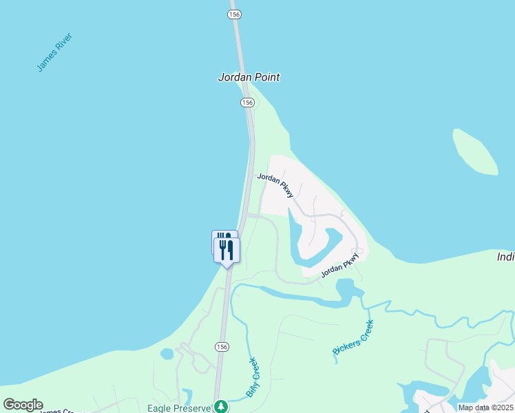 map of restaurants, bars, coffee shops, grocery stores, and more near 225 Lighthouse Pointe in Hopewell