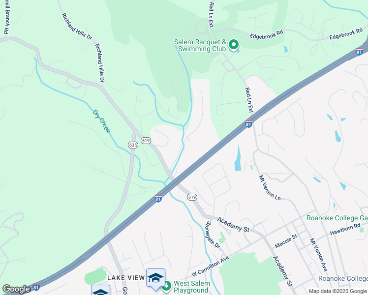 map of restaurants, bars, coffee shops, grocery stores, and more near 1300 Waldheim Road in Salem
