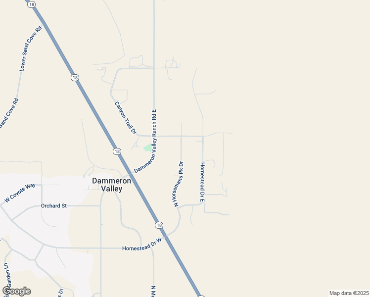 map of restaurants, bars, coffee shops, grocery stores, and more near 1190 North Horsemans Park Drive in Dammeron Valley