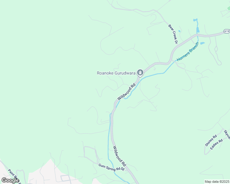 map of restaurants, bars, coffee shops, grocery stores, and more near 2556 Brandy Run Drive in Salem