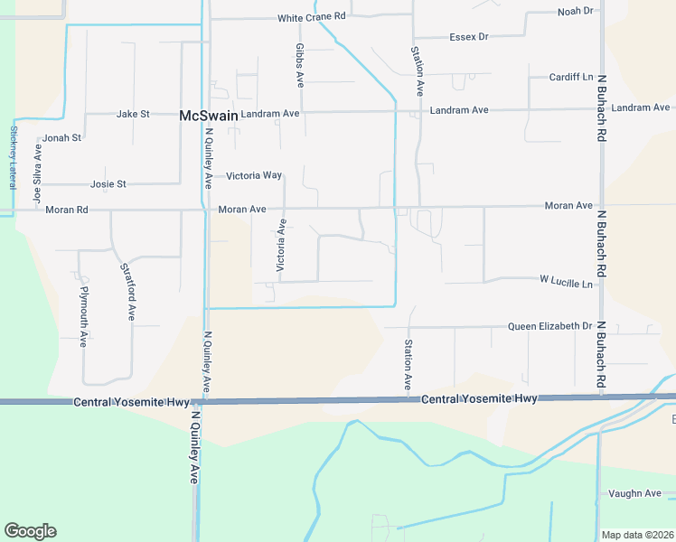 map of restaurants, bars, coffee shops, grocery stores, and more near 5605 Clear Creek Court in Atwater