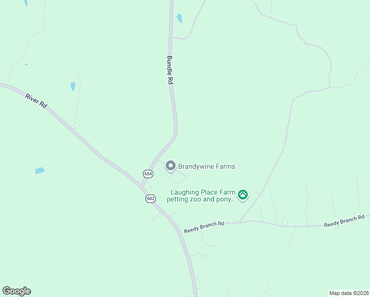 map of restaurants, bars, coffee shops, grocery stores, and more near 13601 Bundle Road in Chesterfield