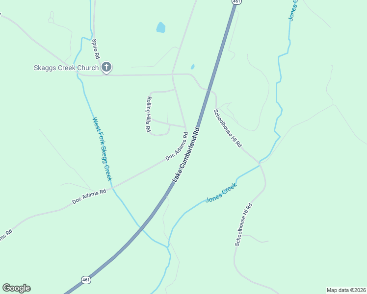 map of restaurants, bars, coffee shops, grocery stores, and more near Cumberland Lake Parkway in Mount Vernon