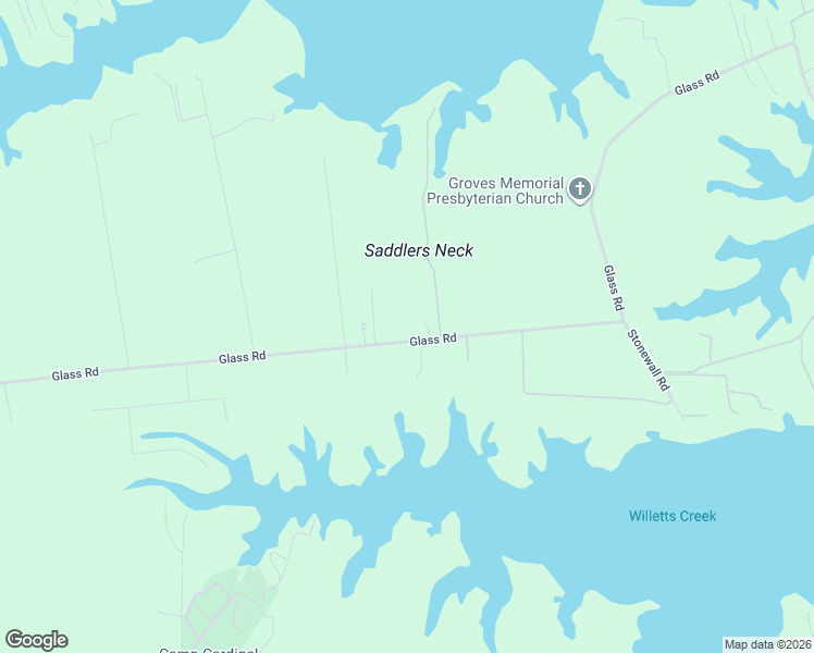 map of restaurants, bars, coffee shops, grocery stores, and more near 8723 Glass Road in Gloucester County