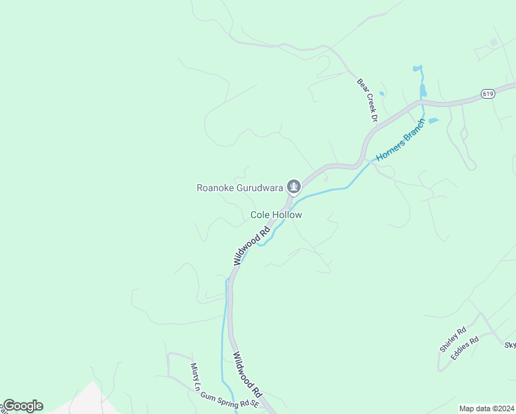 map of restaurants, bars, coffee shops, grocery stores, and more near 2517 Brandy Run Drive in Salem