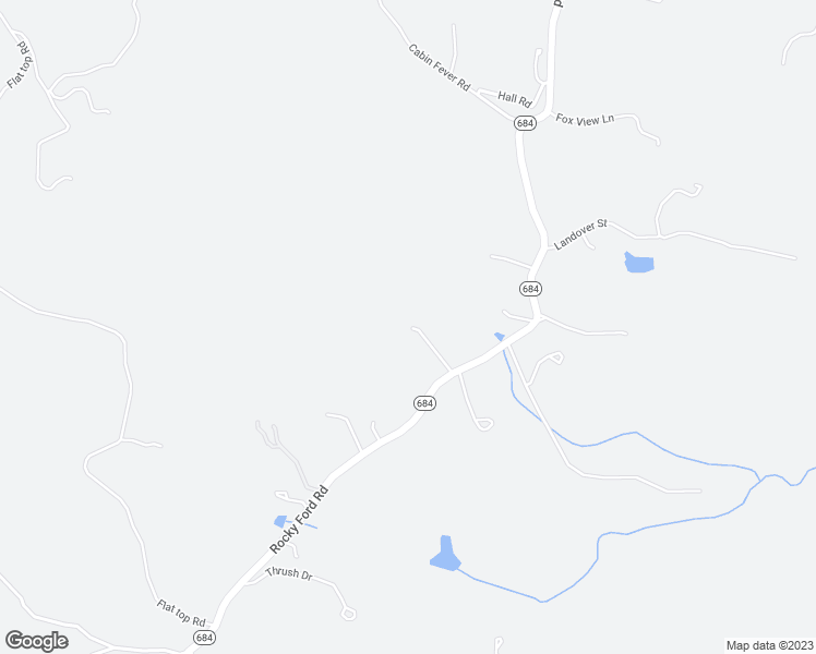 map of restaurants, bars, coffee shops, grocery stores, and more near 4407 Rocky Ford Road in Bedford