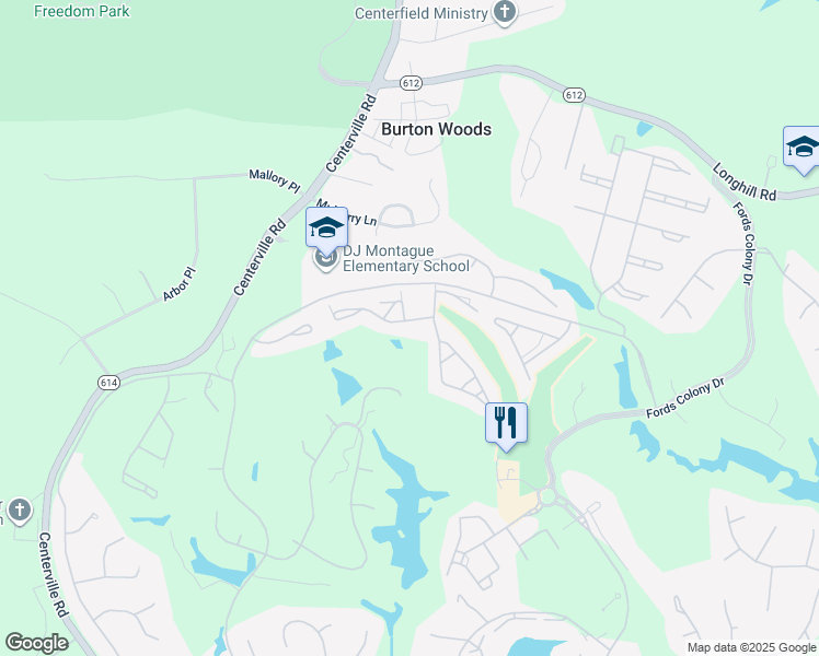 map of restaurants, bars, coffee shops, grocery stores, and more near 107 Hollinwell in Williamsburg