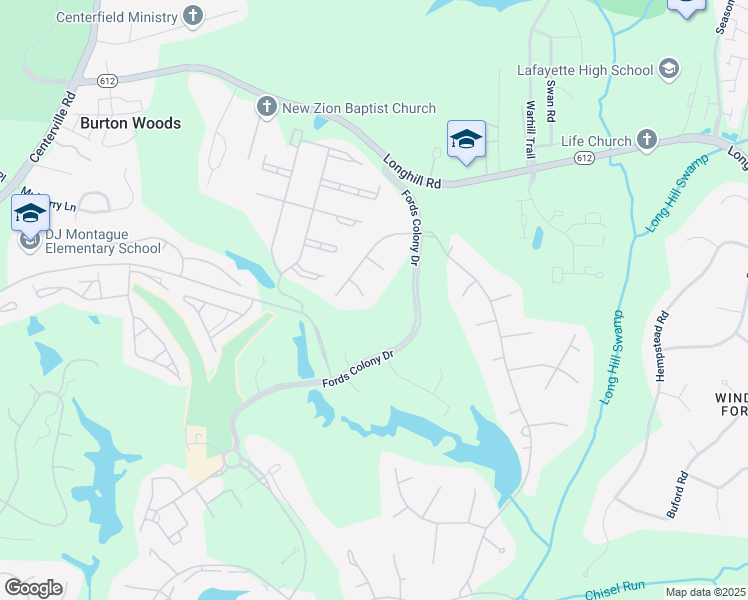 map of restaurants, bars, coffee shops, grocery stores, and more near 3 Parke Court in Williamsburg