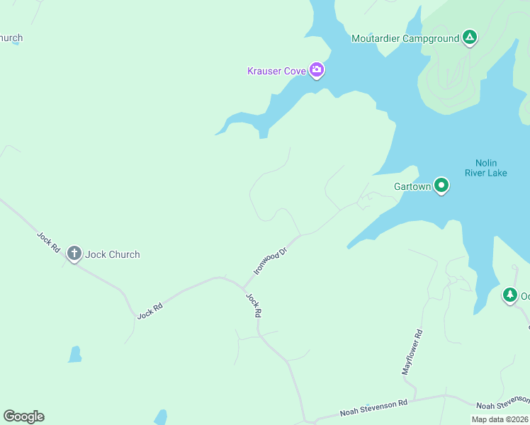 map of restaurants, bars, coffee shops, grocery stores, and more near Unnamed Road in Bee Spring