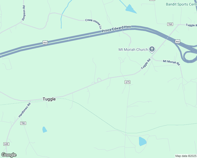 map of restaurants, bars, coffee shops, grocery stores, and more near 1335 Tuggle Road in Farmville
