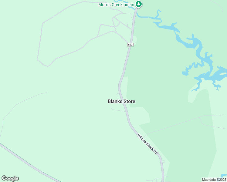 map of restaurants, bars, coffee shops, grocery stores, and more near 13011 Wilcox Neck Road in Charles City