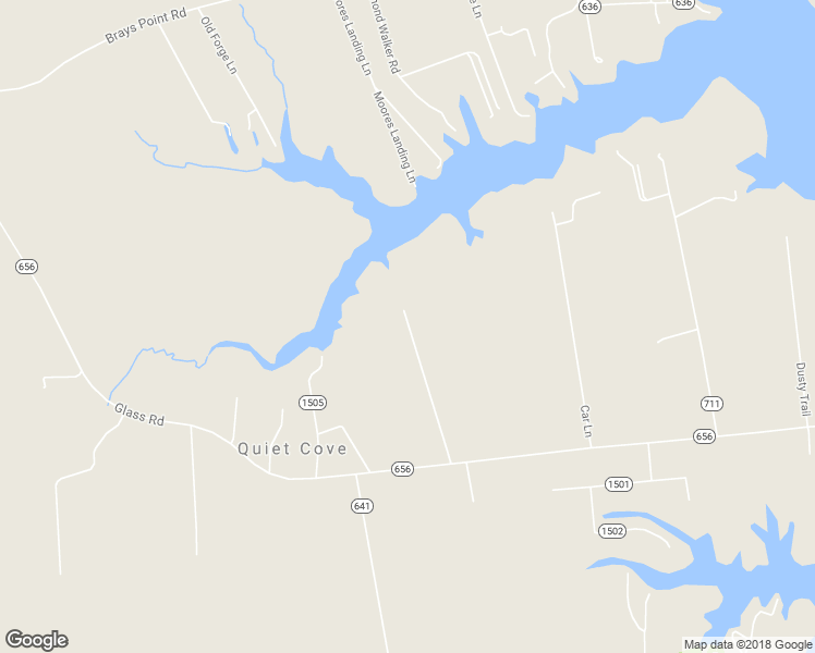 map of restaurants, bars, coffee shops, grocery stores, and more near 8233 Glass Road in Gloucester County