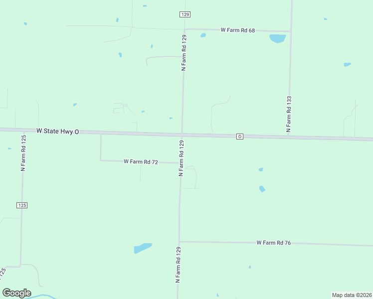 map of restaurants, bars, coffee shops, grocery stores, and more near 6274 North Farm Road 129 in Springfield