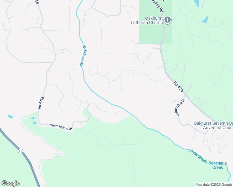 map of restaurants, bars, coffee shops, grocery stores, and more near 38788 Goldenrod Lane in Oakhurst