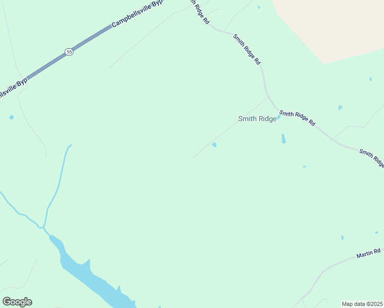 map of restaurants, bars, coffee shops, grocery stores, and more near 599 Jacobs Trail in Campbellsville