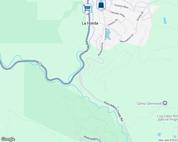 map of restaurants, bars, coffee shops, grocery stores, and more near 233 Redwood Drive in Redwood City