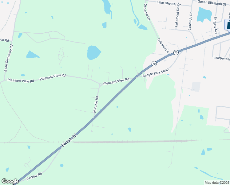 map of restaurants, bars, coffee shops, grocery stores, and more near 1720 Beulah Road in Madisonville