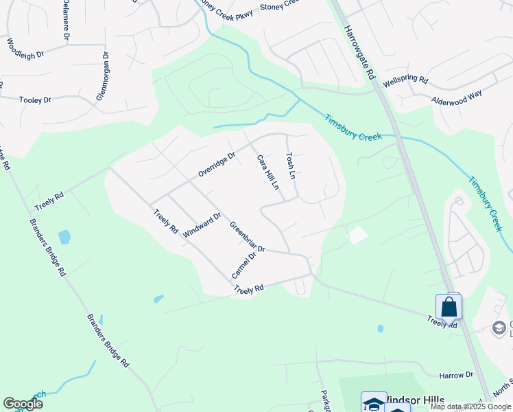 map of restaurants, bars, coffee shops, grocery stores, and more near 15030 Horseshoe Bend Drive in Chester