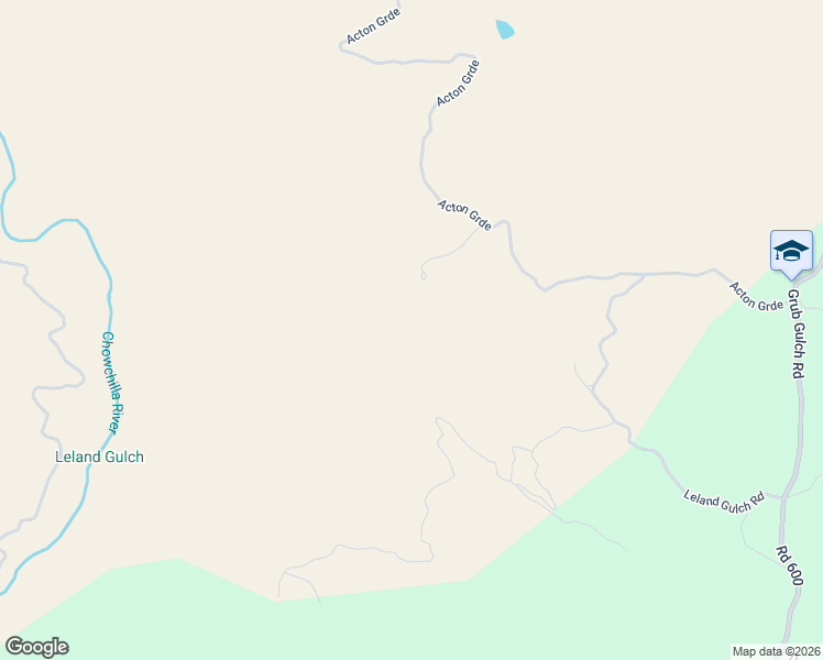 map of restaurants, bars, coffee shops, grocery stores, and more near 38914 Acton Grde in Raymond