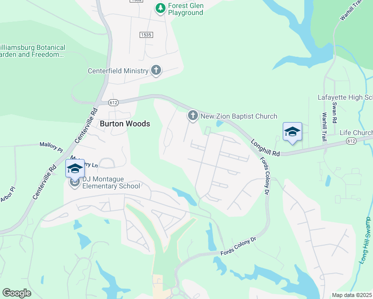 map of restaurants, bars, coffee shops, grocery stores, and more near 119 Royal Sydney in Williamsburg