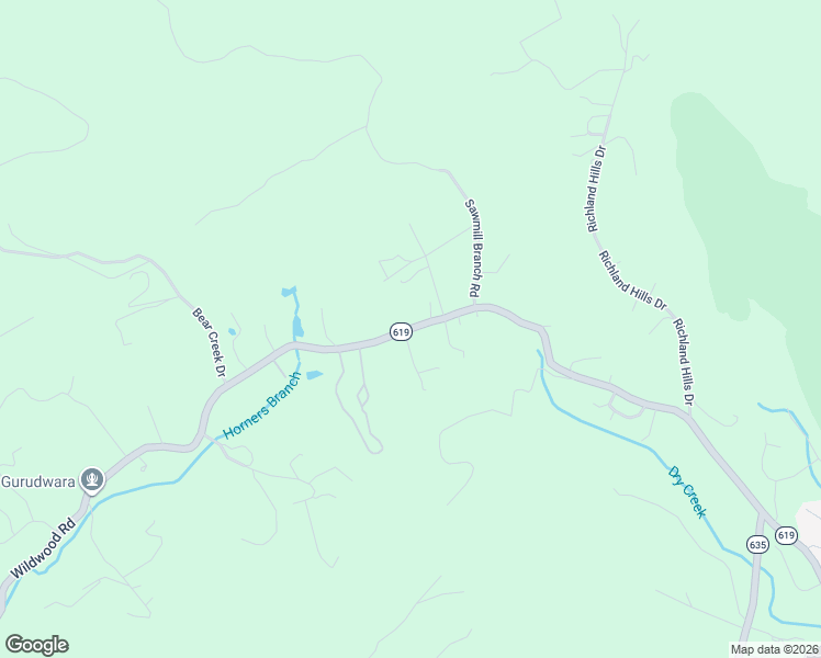 map of restaurants, bars, coffee shops, grocery stores, and more near 2038 State Route 619 in Salem