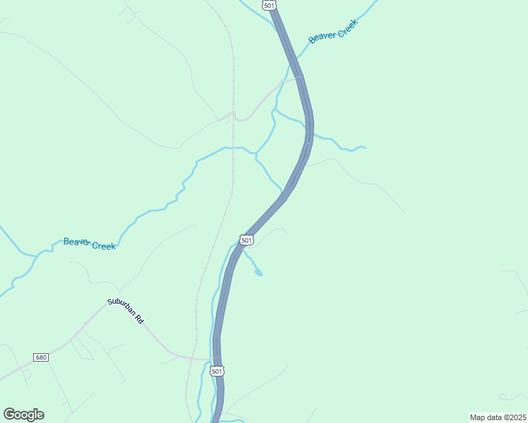 map of restaurants, bars, coffee shops, grocery stores, and more near 2756 Campbell Highway in Lynchburg