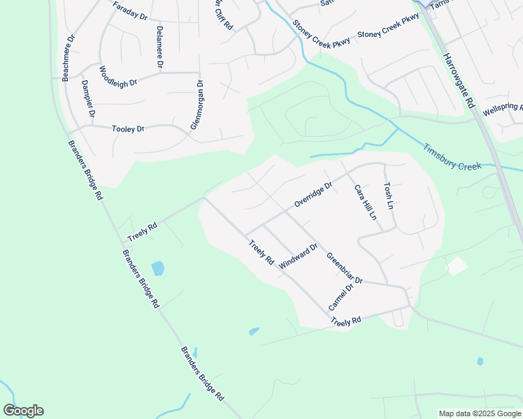 map of restaurants, bars, coffee shops, grocery stores, and more near 4605 Exton Lane in Chester