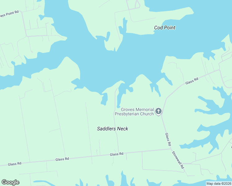 map of restaurants, bars, coffee shops, grocery stores, and more near 8761 Glass Road in Gloucester County