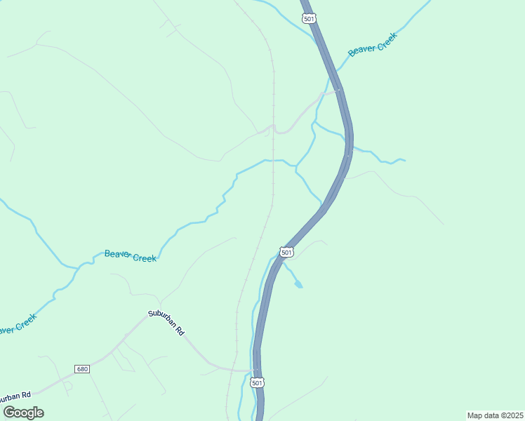 map of restaurants, bars, coffee shops, grocery stores, and more near 2756 Campbell Highway in Lynchburg