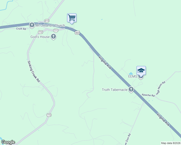 map of restaurants, bars, coffee shops, grocery stores, and more near 216 Hollow Road in Pembroke