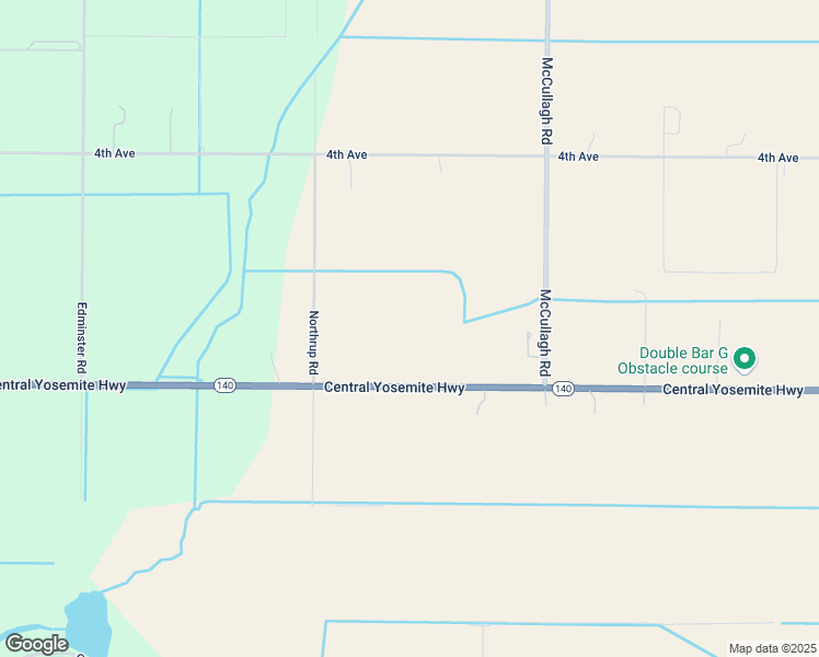 map of restaurants, bars, coffee shops, grocery stores, and more near 21800 California 140 in Stevinson