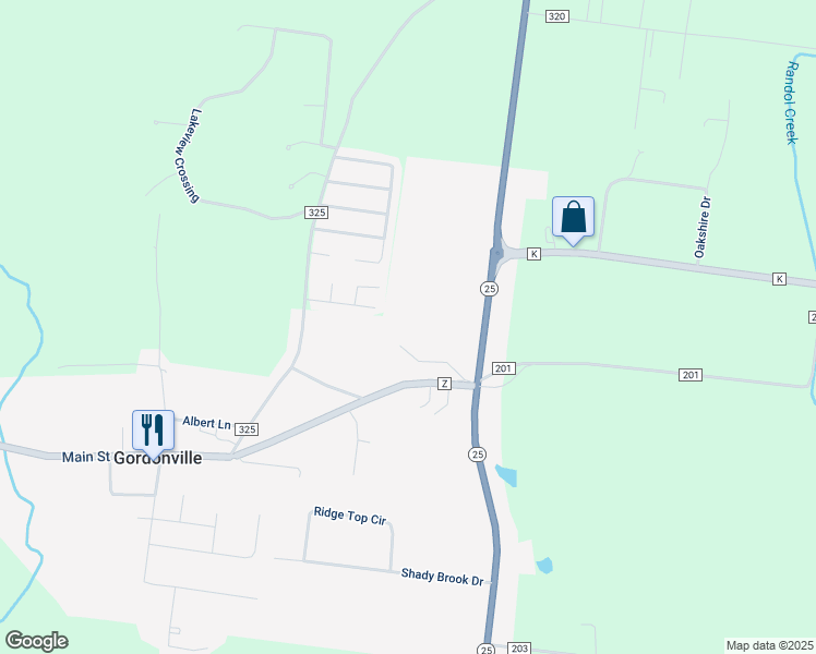 map of restaurants, bars, coffee shops, grocery stores, and more near 251 Eagles Crossing in Cape Girardeau