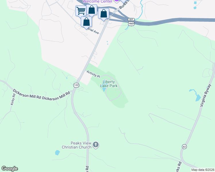 map of restaurants, bars, coffee shops, grocery stores, and more near in Bedford