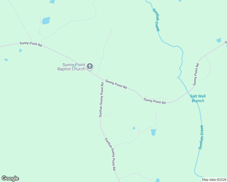 map of restaurants, bars, coffee shops, grocery stores, and more near 1511 Sunny Point Road in Brownsville