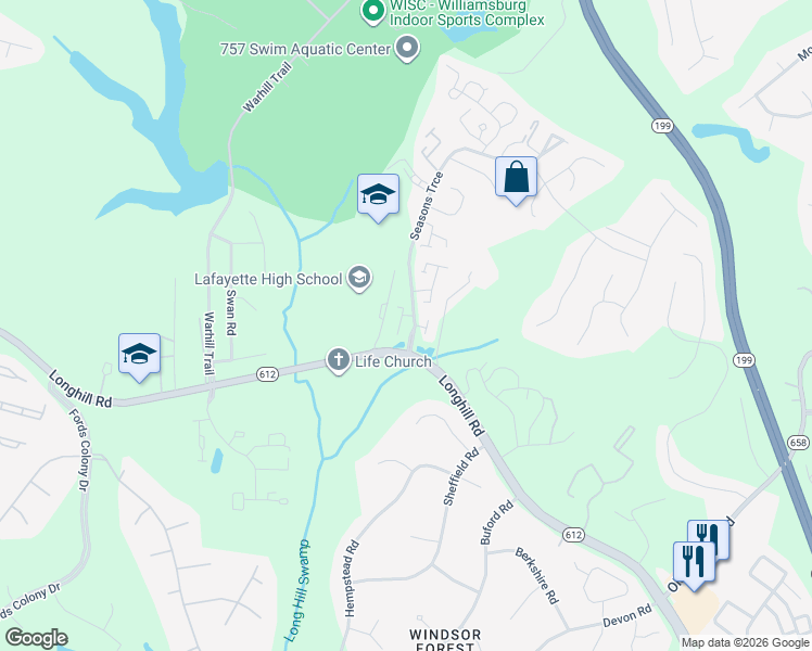 map of restaurants, bars, coffee shops, grocery stores, and more near 20 Spring West in Williamsburg