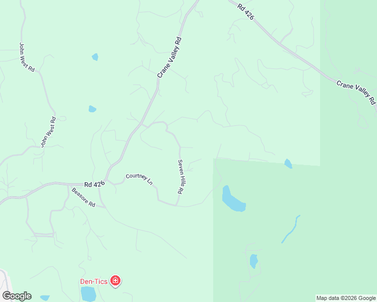 map of restaurants, bars, coffee shops, grocery stores, and more near 51892 Quail Ridge Road in Oakhurst