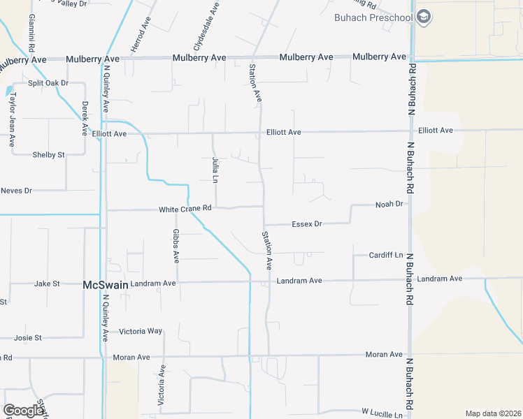 map of restaurants, bars, coffee shops, grocery stores, and more near 2020 Station Avenue in Atwater