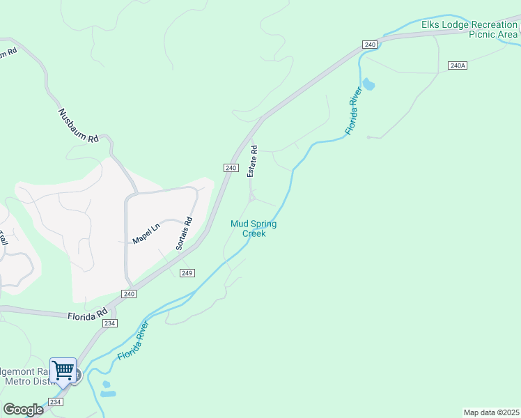 map of restaurants, bars, coffee shops, grocery stores, and more near 20 Childers Lane in Durango