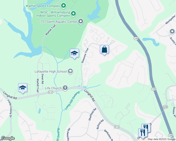 map of restaurants, bars, coffee shops, grocery stores, and more near 71 Summer East in Williamsburg