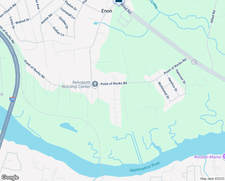 map of restaurants, bars, coffee shops, grocery stores, and more near 15404 Maranatha Avenue in Chester