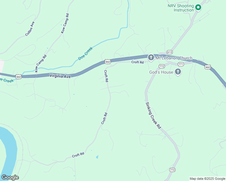 map of restaurants, bars, coffee shops, grocery stores, and more near 320 Croft Road in Pembroke