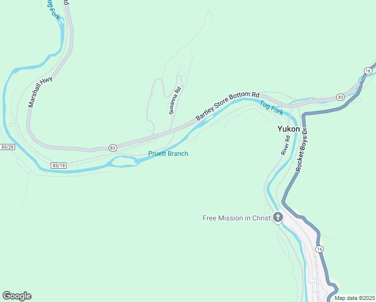 map of restaurants, bars, coffee shops, grocery stores, and more near Lower River Road in Raysal