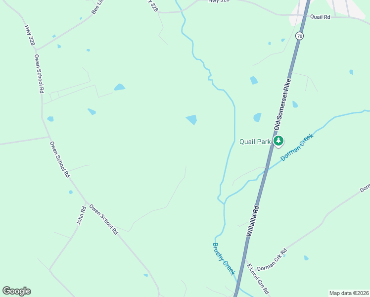 map of restaurants, bars, coffee shops, grocery stores, and more near Paul Hansal Road in Brodhead